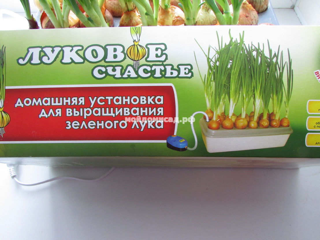 Установка чудо грядка Луковое Счастье оригинал выращиватель зелёного лука